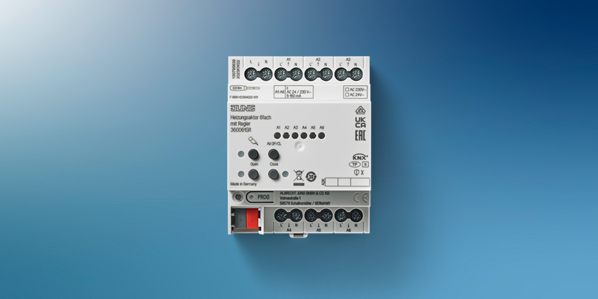 KNX Heizungsaktor 6-fach bei E.TEC GmbH in Bad Lobenstein