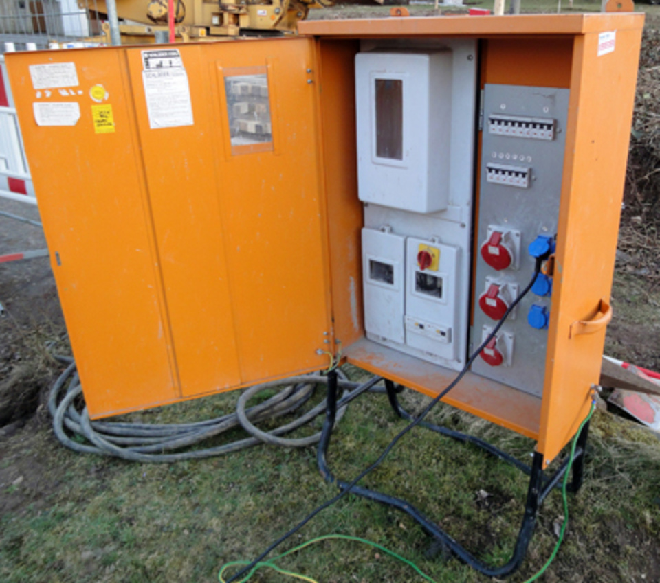Baustromkasten bei E.TEC GmbH in Bad Lobenstein