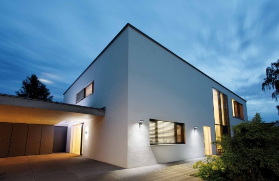 Aussenbeleuchtung bei E.TEC GmbH in Bad Lobenstein