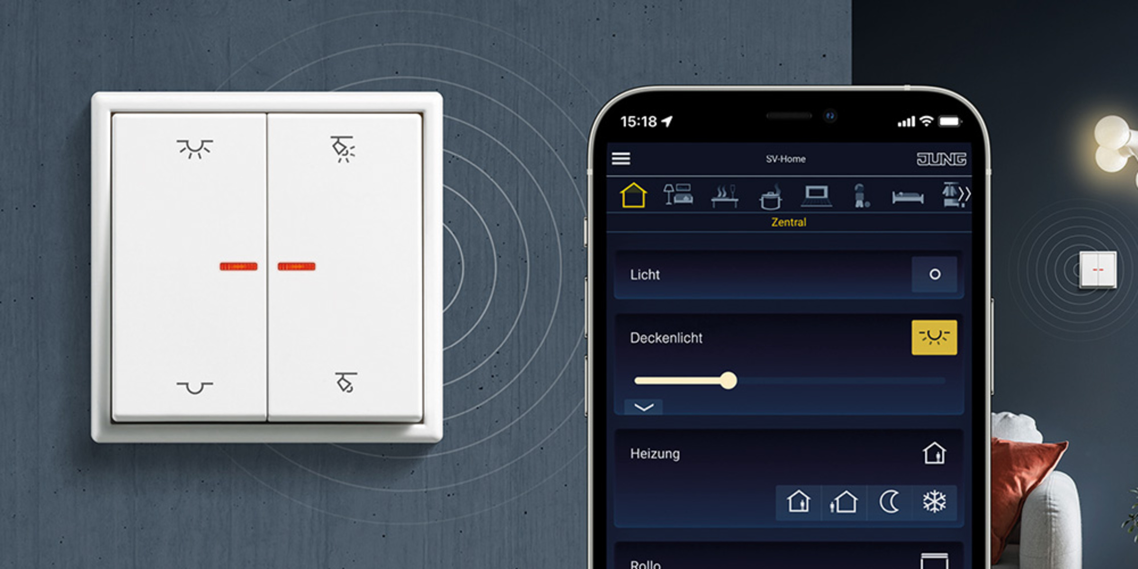KNX RF Taster bei E.TEC GmbH in Bad Lobenstein